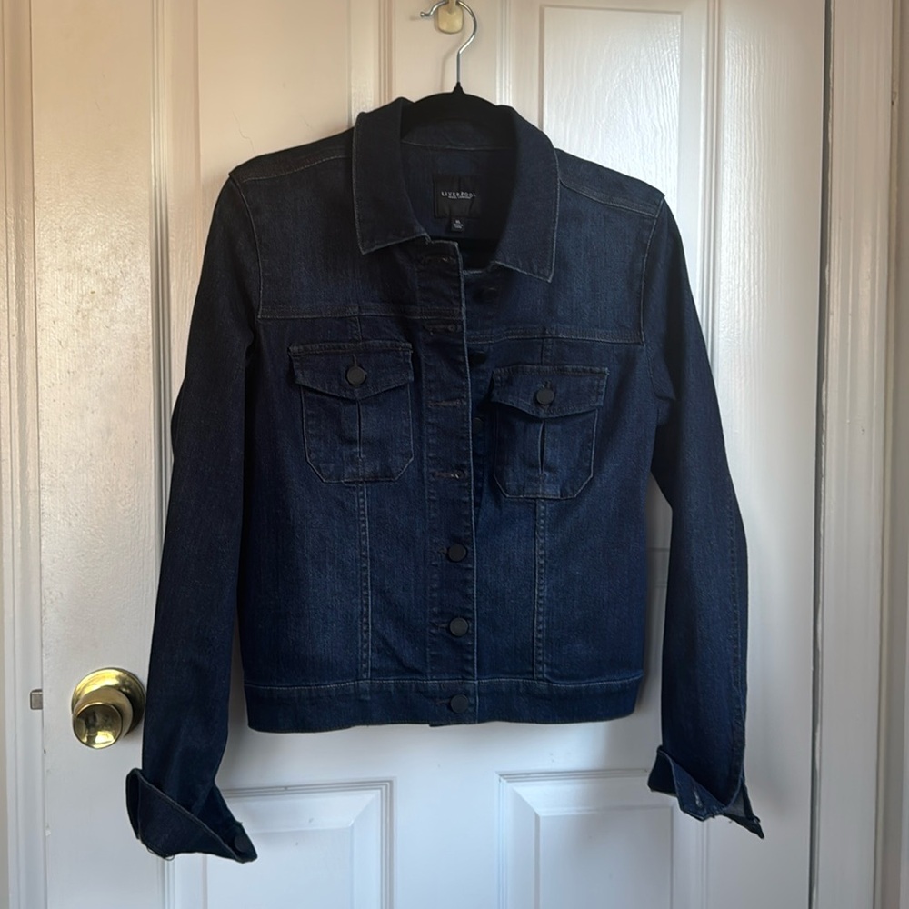Liverpool Dark Denim jacket in XL